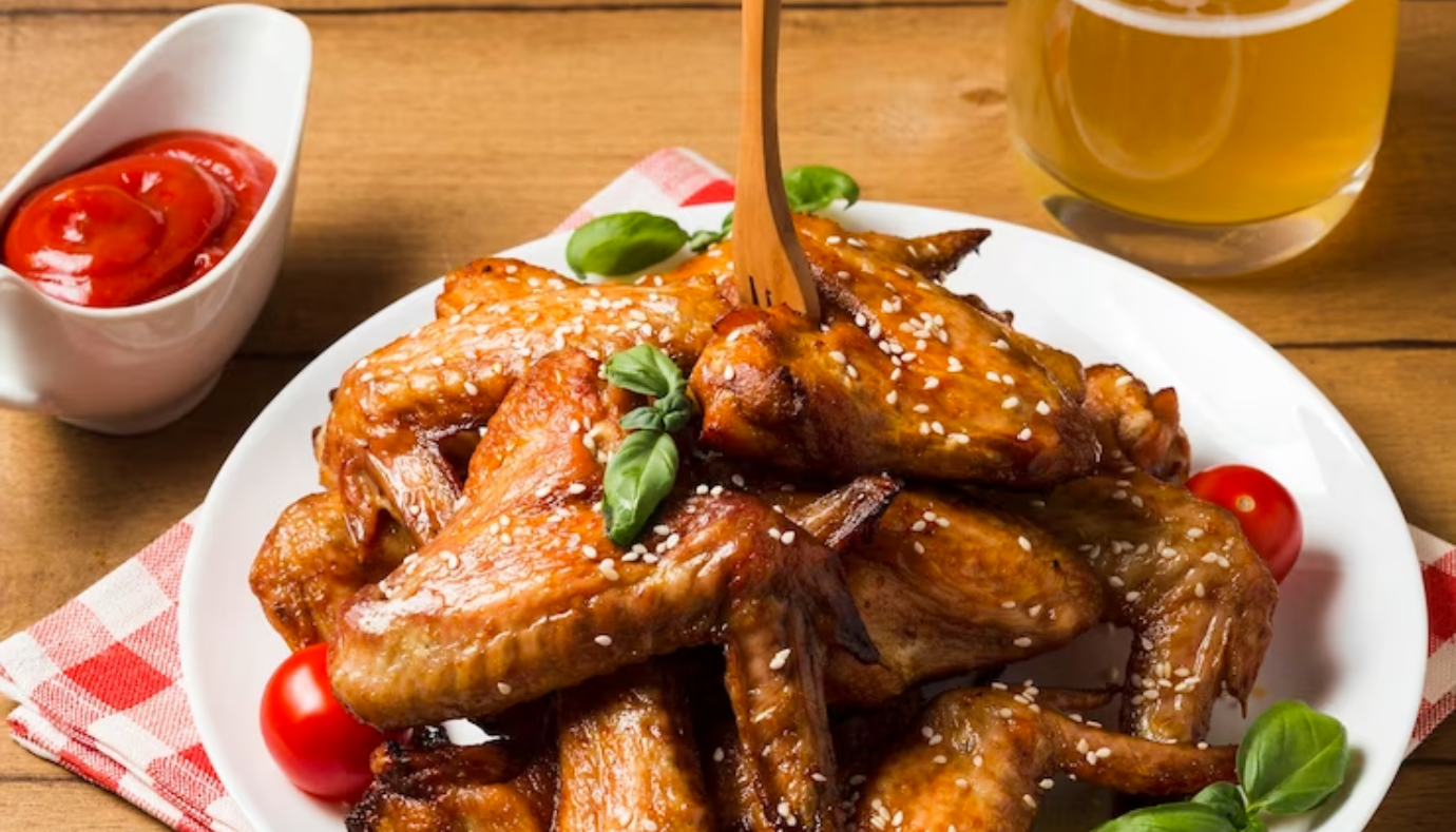 Japanese teriyaki chicken wings