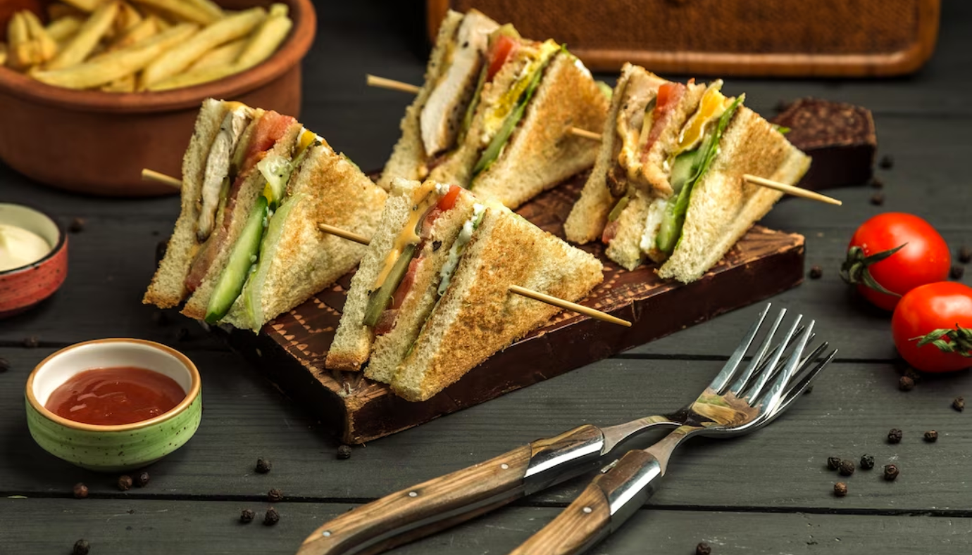 Japanese teriyaki chicken sandwich