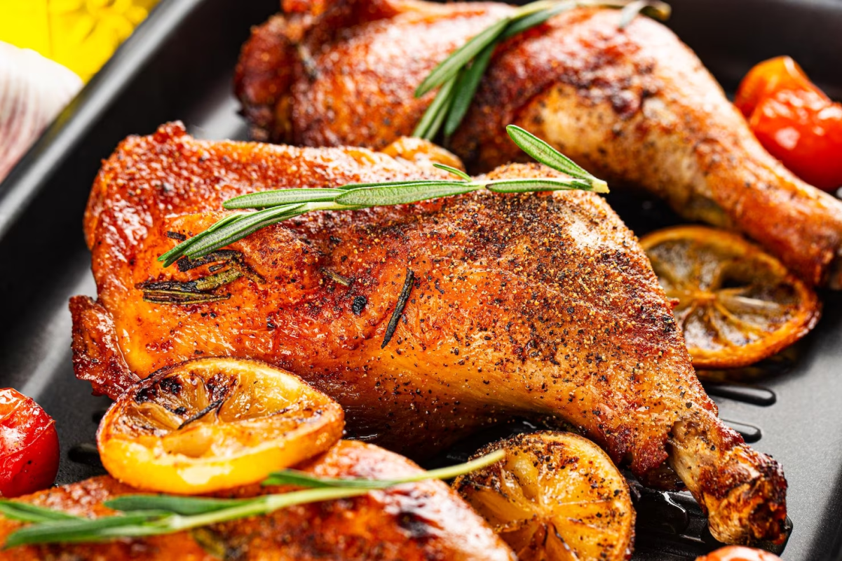 crispy BBQ chicken wings