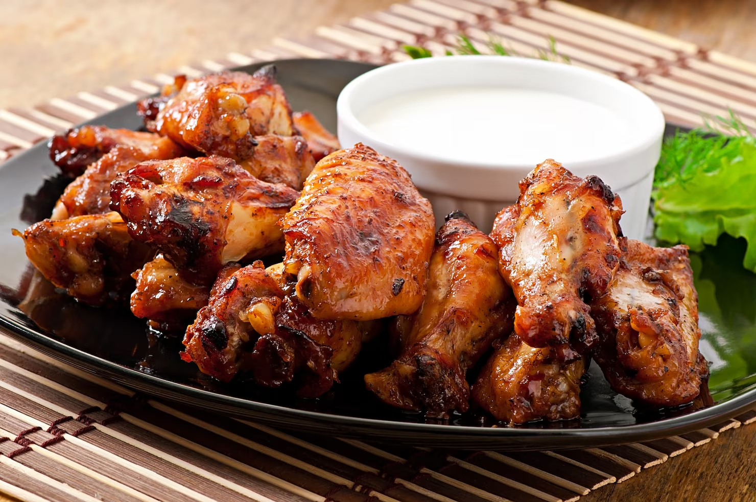 crispy bbq chicken wings