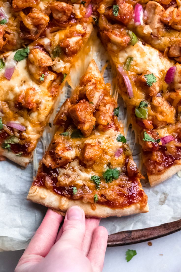 Kung Pao chicken pizza recipe
