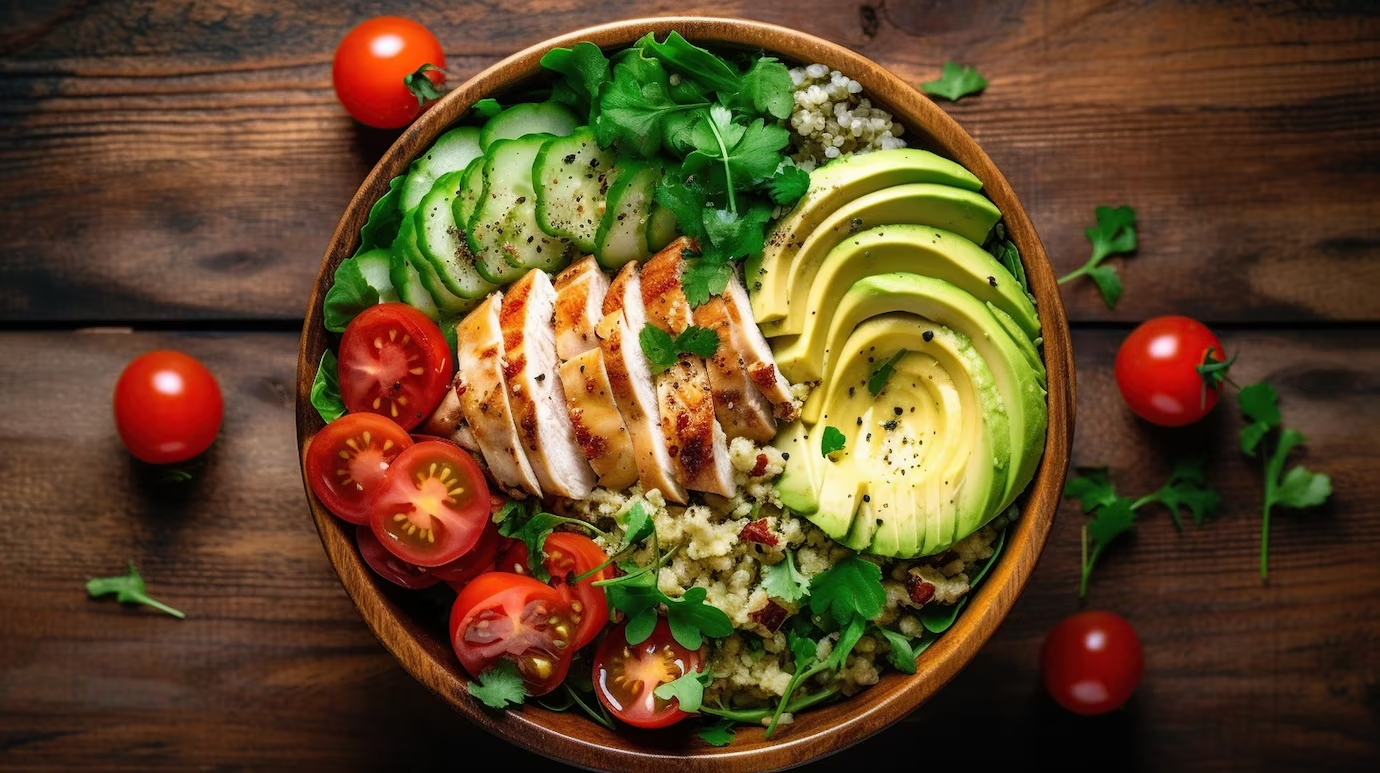 Barbeque Ranch chicken salad